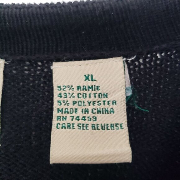 Design Options Holly Berry Cardigan Beaded Sequin Holiday Sweater Womens Sz XL - Picture 6 of 12